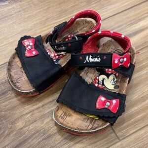 Disney Minnie Mouse Girls Kids Sandals